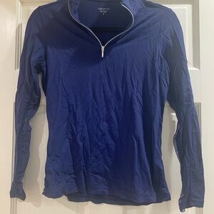 Dover Saddlery Coolblast Navy Blue Sunshirt
